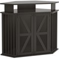 thumbnail image 7 of ChVans 48" Furniture-Style Corner Dog Crate, Large Wooden Dog House for Medium/Large Dogs, 7 of 7