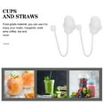 thumbnail image 6 of 2 Pcs Straw Dust Cap Straws Wrapped Stopper Toppers for Tumblers Tips Cover Reusable, 6 of 6