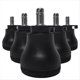 thumbnail image 1 of Ruedas de Repuesto para Sillas de Oficina de 5 Piezas Bell Glides para Pisos de Madera , Proteja Su Piso de los Rayones Causados, 1 of 5
