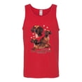 thumbnail image 2 of If It's Not a Dachshund It's Just a Dog Gift | Mens Dog Lover Graphic Tank Top, Red, Medium, 2 of 3