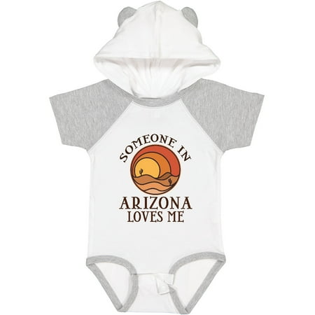 

Inktastic Someone in Arizona Loves Me Gift Baby Boy or Baby Girl Bodysuit