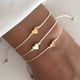 thumbnail image 2 of Diseño Bohemio Mujeres Accesorio Lindo Ornamento de Punto Pulsera Playa Corazón Pulseras, 2 of 5
