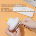 thumbnail image 4 of LED Silicone Lamp, USB Rechargeable Warm And White Cute Tap Switching Soft Touch Chick Shape LED Night Light  For Kids For Bedside, 4 of 8
