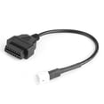thumbnail image 2 of Noref Diagnostic Cable for Yamaha,3 Pin to OBD2 Fault Code Scanner Motorcycle Diagnostic Cable Fit for Yamaha X-MAX N-MAX MT-125,Motorcycle Scanner Cable, 2 of 8