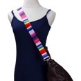 thumbnail image 2 of SURJDE Crossbody Strap for Purses Replacement Adjustable Guitar Multicolor Style Handbag Straps (Color Stripe), 2 of 4