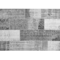 thumbnail image 1 of Ahgly Company Indoor Rectangle Patchwork Gray Transitional Area Rugs, 8' x 12', 1 of 1