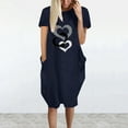 thumbnail image 3 of Aloohaidyvio Dresses Plus Size,Womens Summer Fashion Cute Print Casual Short Sleeve Round Neck Dress, 3 of 6
