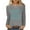 Gray, variant on LYXSSBYX Long Sleeve Shirts for Women Women's Casual Printed Round Neck Long Sleeved Top