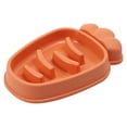 thumbnail image 1 of Methold Universal Pet Slow Food Bowl PP Healthy Eat Smooth Bowls Feeder Feeding Container Accesorio para el hogar Cocina Azul Suministros para perros Naranja Methold PT003927-01B, 1 of 6