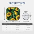 thumbnail image 6 of Uemuo Sunflower 1 Printed 2 PCS Car Windshield Sun Shade, Auto Sun Heat and UV Rays Blocker, Foldable Automotive Front Window Sunshade Protector, 6 of 7