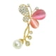 thumbnail image 5 of Broches de mariposa para mujer, ramo de novia, broche para el pecho. Rosado, 5 of 7