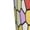 White, variant on Colorful Tie Dye Stained Glass 3 Print Mens Pajama Pants Sleep & Lounge Pants, PJ Bottoms With elastic waistb and Pockets