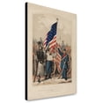 thumbnail image 1 of Canvas Print: The Volunteers In Defence Of The Government Against Usurpation, 1861, 1 of 3
