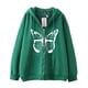 thumbnail image 4 of Dark hip hop gótico Harajuku Y2k estampado de mariposa cremallera Sudadera con capucha hombres y mujeres Harajuku chaqueta sudadera, 4 of 5