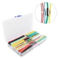 thumbnail image 4 of Tubo Termorretráctil, Kit De Conector De Envoltura Retráctil Combinación De 5 Colores Para Ancho De Banda De Cable Para Procesamiento De Extremos De Cable Para Conexión De, 4 of 7