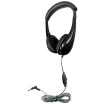 Hamilton Buhl HamiltonBuhl Motive8 Mid-Sized Multimedia Headphone with In-line Volume Control Black