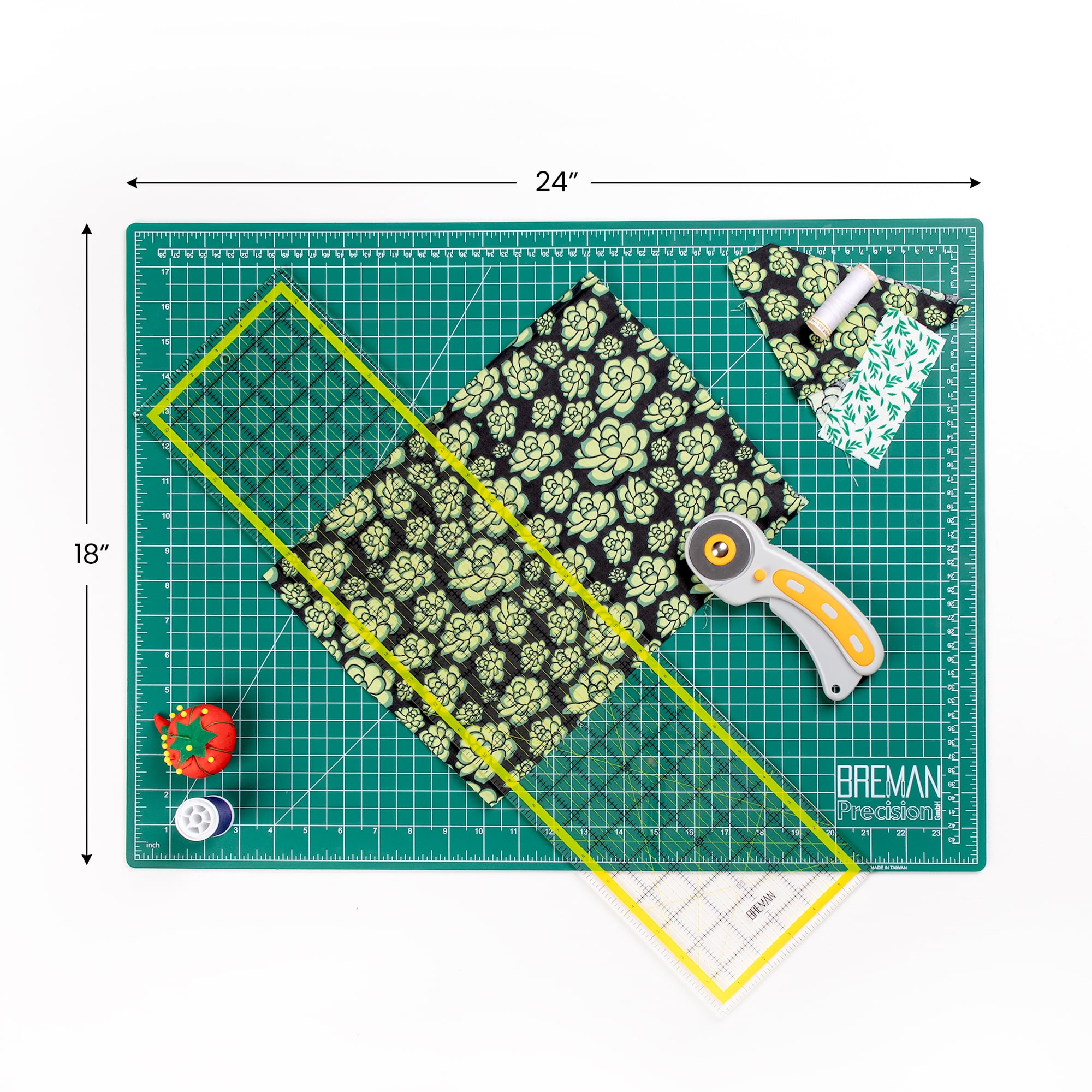Rotating Cutting Mat Set (18 & 7) – Off The Wall Quilt