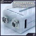 thumbnail image 4 of Batería 9v recargable Emetres USB, 4 of 5