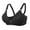 Black, variant on Gymayou Wireless Lace Push Up Bra for Women Comfort No Underwire Full Coverage Everyday Bra Lace Padded Bra Ladies Daily Wear Lingeries Beige 34