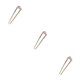 thumbnail image 2 of Guardurnaity Tocados en forma de U Simplicidad geométrica Modelado Mujeres Tenedor Ligero Palo de pelo de boda Mujer Adultos Rosa / Curva Type1 NO1, 2 of 6