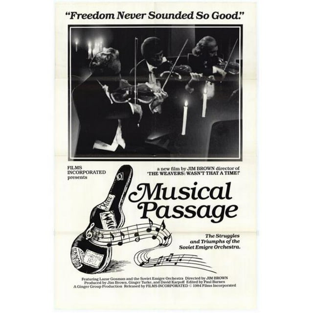 Posterazzi MOVEH6625 Musical Passage Movie Poster - 27 x 40 in.