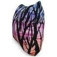 thumbnail image 2 of 26 Inch Sunset Branches Multi Floral Print Decorative Throw Pillow, 2 of 4