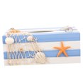 thumbnail image 5 of WORGEOUS Nautical Tissue Box Holder Synthetic Material Multi 1Pack Tissue Storage Simple Style, 5 of 8