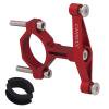 Accesorios para bicicletas Adaptador de jaula para botella de agua CANSUCC MTB Bike Kettle Holder Clamp Rack Red JShteea El nuevo