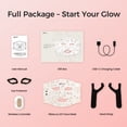 thumbnail image 6 of ARIVEA Wireless Red Light Therapy Face Mask, 850nm Near Infrared, Rechargeable LED Facial Mask, White, 6 of 8