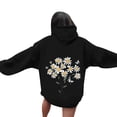 thumbnail image 2 of Wensltd Women's Hoodies Cute Printing Long Sleeve Tops Warm Loose Fall Pullover Sweatshirts, 2 of 5