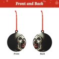 thumbnail image 2 of Terrifier Acrylic Pendant Christmas Hanging Decorations For Christmas Tree, Home & Party Round Shape, 2 of 7