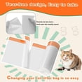 thumbnail image 3 of 160 Pack  Litter Bags,Compatible with Litter Box Robot 3 & 4,Heavy Duty Automatic  Litter Box Liners,10-12 Gallons, 3 of 6
