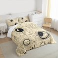 thumbnail image 3 of Manfei Hippie Astrology Bedding Comforter Set for Teens, Mystic Moon Sun Galaxy Twin Comforter Sets, Wheat Bohemian Style Bedding Set, Super Cozy Room Decor, 2 Pieces, 3 of 8