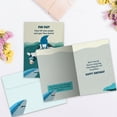 thumbnail image 3 of Tree-Free Greetings Birthday Greeting Card 2 Pack, 5x7, Cow Shark Fun Fact (GT61547), 3 of 7