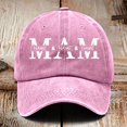 thumbnail image 2 of Wdgfv Day Custom Embroidered Baseball Cap with Children's Names Unique Present for Mom from Kids Pink One Size, 2 of 3
