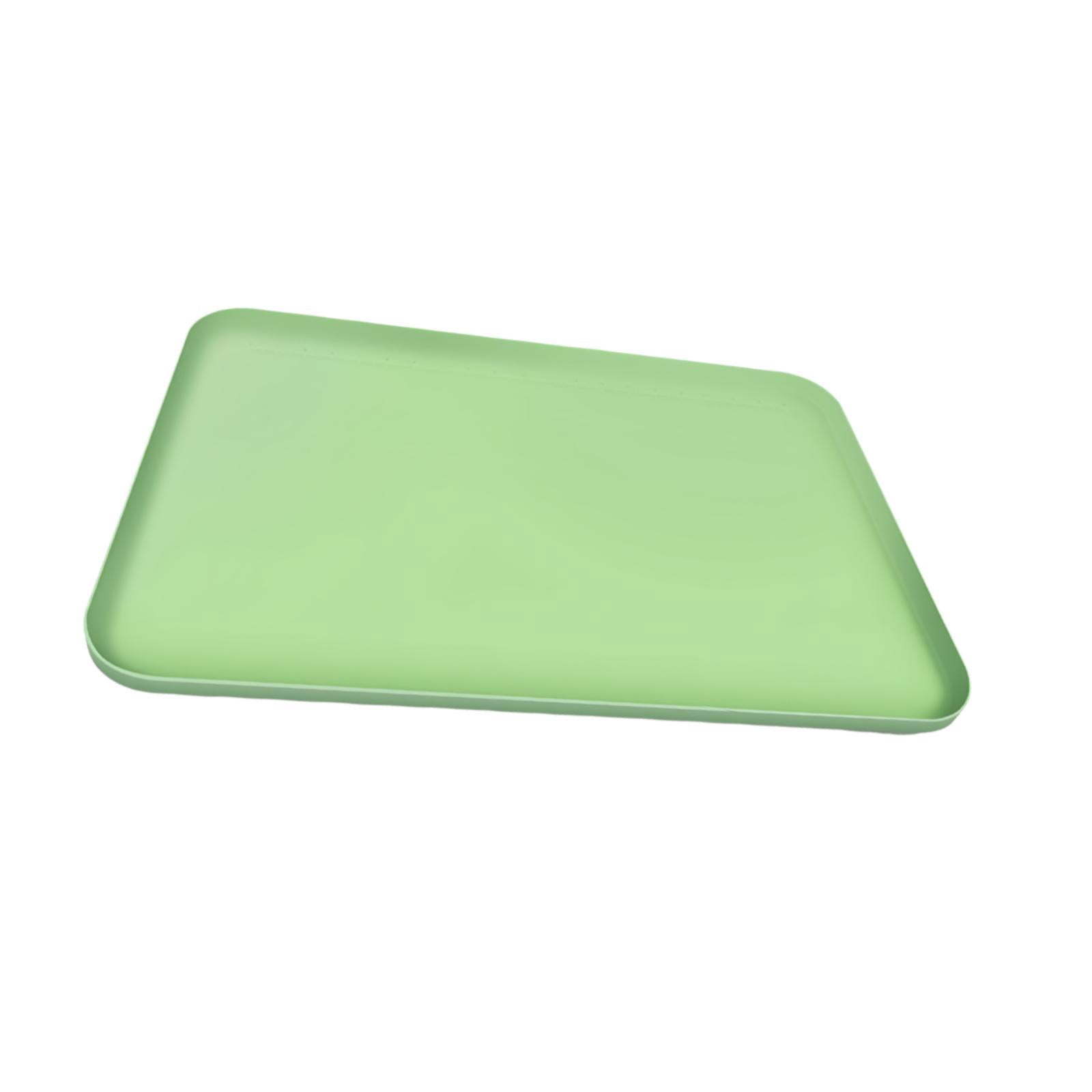 WLPZXP Silicone Painting Mat Easy Cleaning Non Stick 24"x16" for DIY Drawing Liquid Green