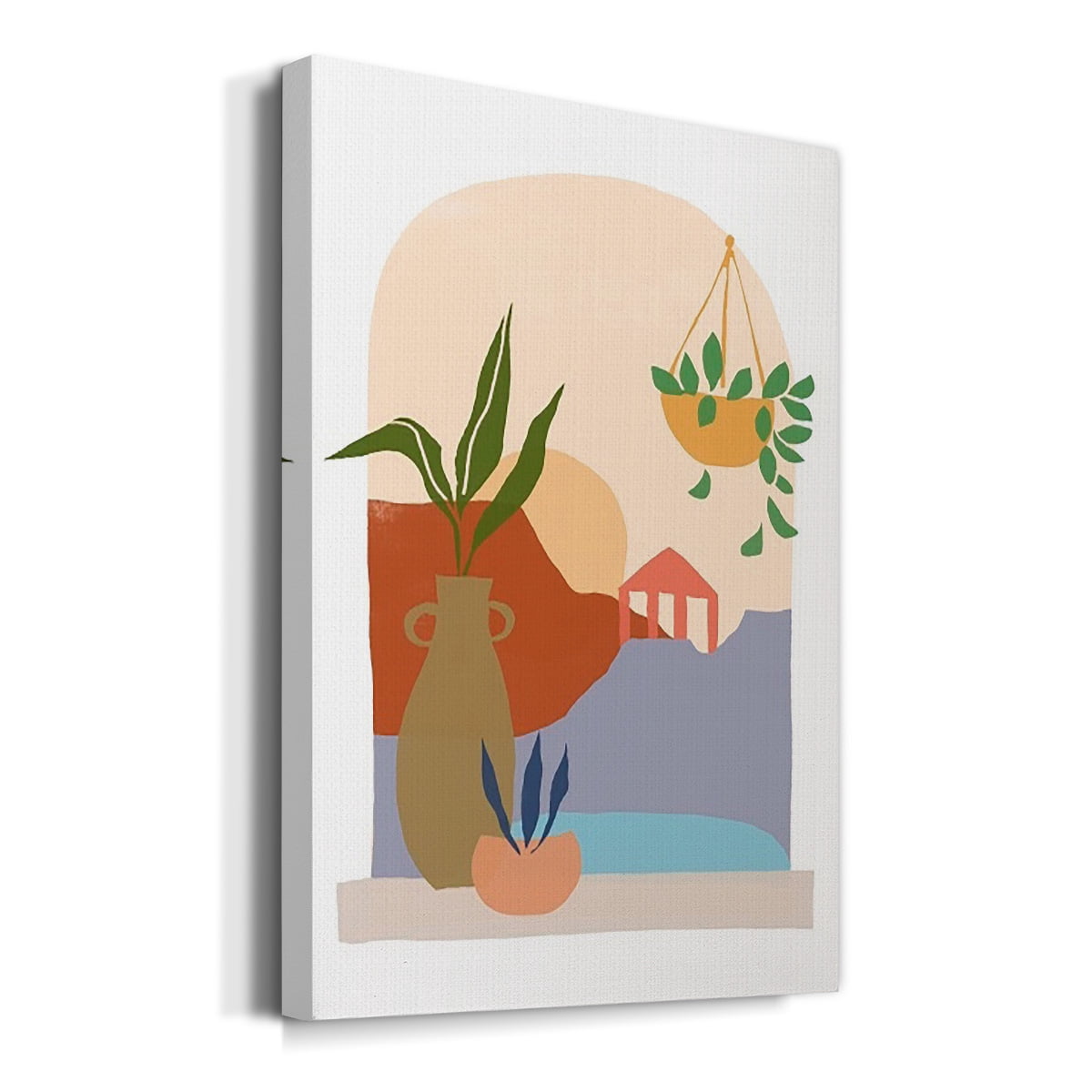 Paper Scene II Premium Gallery Wrapped Canvas - Ready to Hang