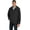 Black, variant on Apparel 9476 Men's Atlantic Rain Shell Jacket-Grey-L