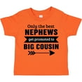 thumbnail image 3 of Inktastic Only the Best Nephews Get Promoted to Big Cousin Boys or Girls Toddler T-Shirt, 3 of 5