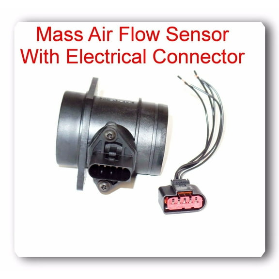 Mass Air Flow Sensor W/Connector Fit: VW Beetle Golf Jetta 1.8L 2.0L 1998-2002