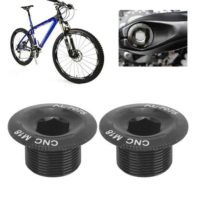 2 Piezas De Tornillos De Biela De Bicicleta, Tornillos De Fijación De Biela De Bicicleta De aleación De Aluminio De Alta Resistencia, Con Superficie Anodizada Oxidada Para Bielas