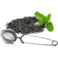 thumbnail image 5 of Colador de té Snap Ball, paquete de 3 infusores de té de acero inoxidable premium con mango para té de hojas sueltas, infusores de filtro de bolas de té de malla fina, plateado, 16 cm, 5 of 5