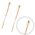 thumbnail image 4 of unbranded 1Par Pendientes De Tassel Dorados Largos Para Mujer Aretes Colgantes Elegantes Para Fiesta Y Uso Diario, 4 of 4