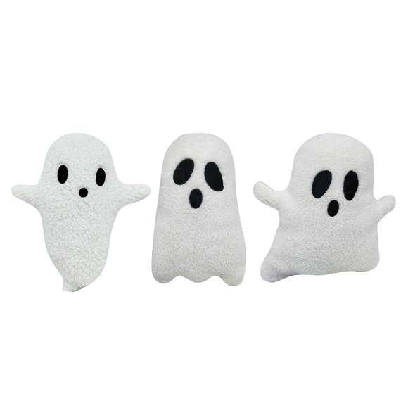 BJUTIR Taie d'Oreiller en Soie pour Cheveux et Peau Taille Nouvelle Décoration de Lieu Blanc Accessoires Amusants Oreiller Peluche