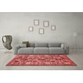 thumbnail image 3 of Ahgly Company Indoor Rectangle Abstract Red Modern Area Rugs, 6' x 9', 3 of 4