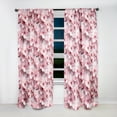 thumbnail image 4 of Designart "Floral Beauty In Pink Sakura Blossoms III" Japanese Blackout Curtain Single Panel, 4 of 4