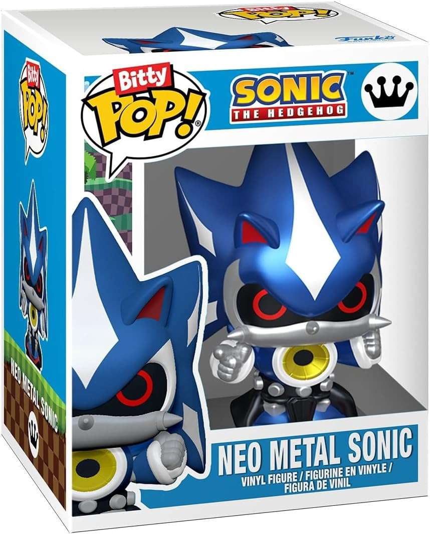 New without box) Funko Sonic the Hedgehog Bitty POP! Neo Metal
