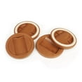 thumbnail image 3 of Slipstick 3-1/4" Large Caster Cup Gripper, Ideal for Bed Rollers, Caramel, Set of 4, 3 of 5