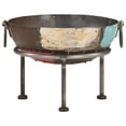 thumbnail image 5 of vidaXL Colorful Rustic Fire Pit Ø 15.7" Iron, 5 of 11