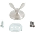 thumbnail image 3 of Coastal Robe Hook, Satin Nickel by Stone Harbor Hardware, 3 of 4